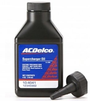 Синтетическое масло для турбокомпрессора SUPERCHARGER OIL 118 ml ACDelco 104041 (фото 1)