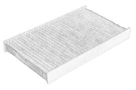 Фільтр салону вугільний ASHIKA 21JEJE6