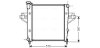 Радіатор, охолодження двигуна AVA QUALITY COOLING AVA COOLING JE2042 (фото 1)