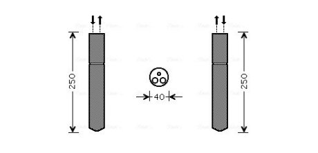 Осушувач кондиціонера AVA QUALITY COOLING AVA COOLING TOD415