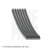 Поліклиновий ремінь (6PK2040) DAEWOO KORANDO, MUSSO, DODGE CALIBER, ISUZU TROOPER III, JAGUAR XF I, JEEP COMPASS, PATRIOT, OPEL MONTEREY B, SSANGYONG KORANDO, MUSSO 1.8-3.5 10.95- BLUE PRINT AD06R2040 (фото 1)