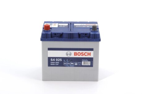 Акумулятор 12В/60Аг/540А/14,11кг BOSCH 0 092 S40 250