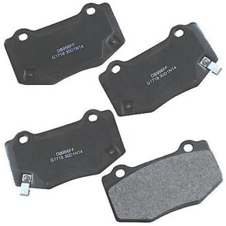 Тормозные колодки задние CARQUEST GMKD1718
