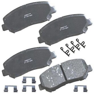Колодки передние w/Dual Piston Caliper (Толщина накладки 20мм.) CARQUEST GNAD1640