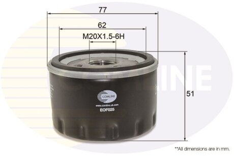 Фільтр масла COMLINE EOF025