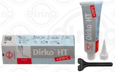 Герметик Dirko +300 (СІРИЙ) 70ML ELRING 527.291