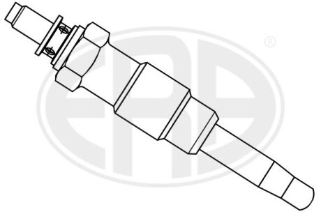 Свічка розжарювання Jumper/Scudo/Partner 1.9/2.5 D/TD -98 ERA 886058