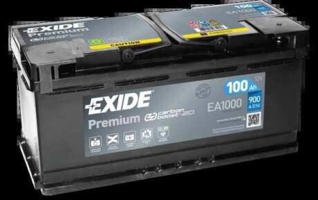 Стартерна батарея (акумулятор) EXIDE EA1000