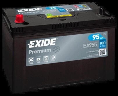 Стартерна батарея (акумулятор) EXIDE EA955