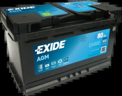 Акумулятор EXIDE EK800