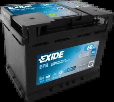 Акумулятор EXIDE EL600