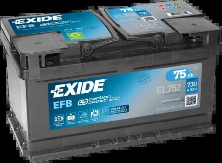 Акумулятор EXIDE EL752