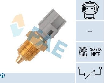 Датчик температури охолоджуючої рідини FAE 33425