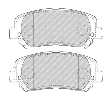 Гальмівні колодки, дискові FERODO FDB4999