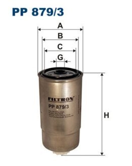 Фільтр палива FILTRON PP8793