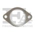 FISCHER прокладка вип.кол. MITSUBISHI Carisma -04,Galant 97-,Pajero 01-, KIA Carnival 06-,Picanto 06- Fischer Automotive One (FA1) 740-909 (фото 1)