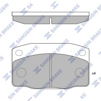 Колодки тормозные Hi-Q (SANGSIN) Sp1055