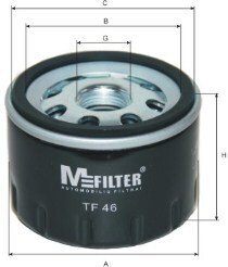 Фільтр масла M-FILTER TF 46