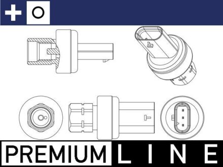 Індикатор кондиціонера 200,11- MAHLE MAHLE / KNECHT ASE13000P (фото 1)