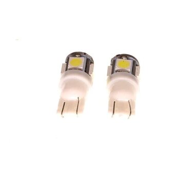 ЛампочкаLED W5W 12V/1W DIODA 4XLED W5W BIAŁA BLISTER 2 SZT MAXGEAR 780164SET