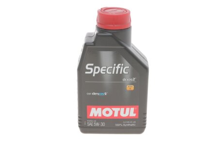 Олія моторна 100% синтетичнад/автоMOTUL Specific dexos2 SAE 5W30 (1L) MOTUL 860011