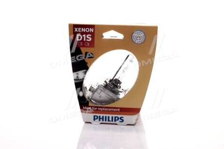 Лампа ксенонова D1S Vision 85В, 35Вт, PK32d-2 4600К (вір-во) PHILIPS 85415VIS1 (фото 1)