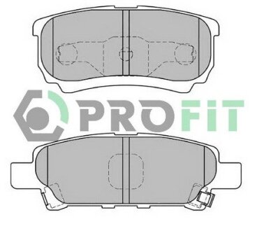 ЗАДНІ ТОРМОЗНІ КОЛОДКИ MITSUBISHI LANCER X 2007-,MITSUBISHI OUTLANDER 2.0I 16V 0 PROFIT 50001839 (фото 1)