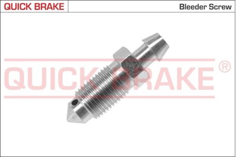 Штуцер прокачки гальм QUICK BRAKE 0017