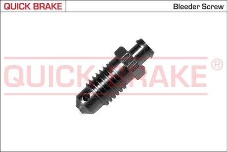 Штуцер прокачки гальм QUICK BRAKE 0103 (фото 1)