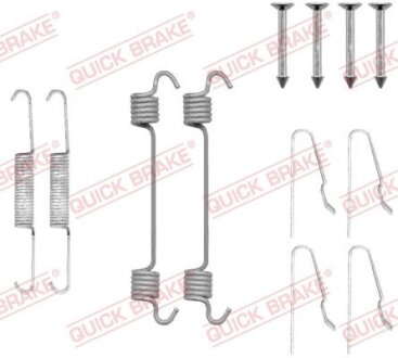 Комплект пружинок колодок стояночного гальма QUICK BRAKE 105-0808