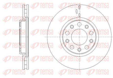 Гальмівний диск REMSA 6138910