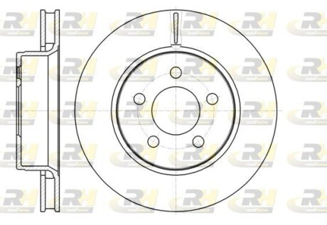 Гальмівний диск ROADHOUSE 61301.10