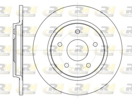 Гальмівний диск ROADHOUSE 61394.00