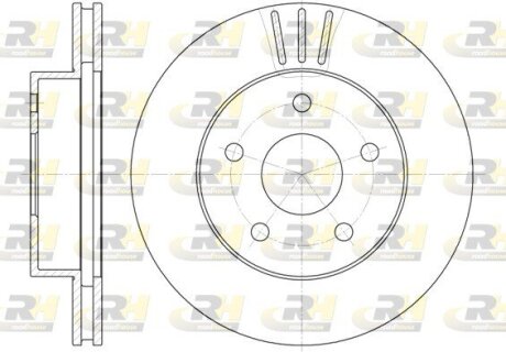 Гальмівний диск ROADHOUSE 662610