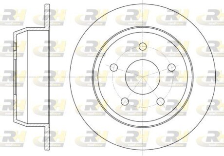 Гальмівний диск ROADHOUSE 662800