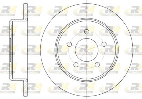 Гальмівний диск ROADHOUSE 6746.00