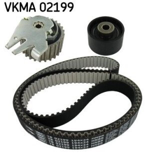 Комплект ГРМ (ремінь + ролик) SKF VKMA02199