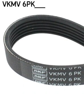 Поліклиновий ремінь (6PK2604) JEEP GRAND CHEROKEE II 2.7D 10.01-09.05 SKF VKMV6PK2604