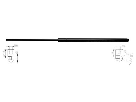Газова пружина кришки багажника Starline 6817806