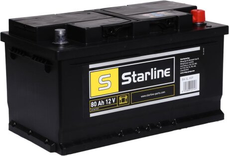 Акумулятор Starline BA SL 80P