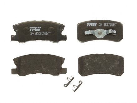 Колодки тормозные задние, дисковые (диск - 302 мм) TRW D868F (фото 1)