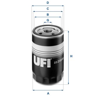 Фільтр масла UFI 2324900