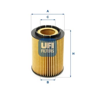 Фільтр масла UFI 2501000