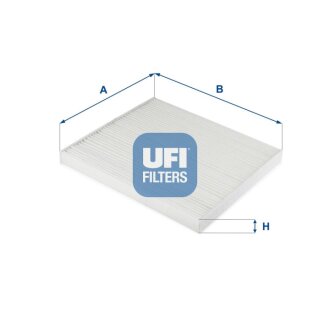 Фільтр повітря, салону UFI 5332600