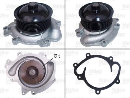 Насос водяний MERCDES C320 CDI 05-, C350 CDI 08-, E280 CDI 05-, CLK 320 CDI 05- Valeo 506980