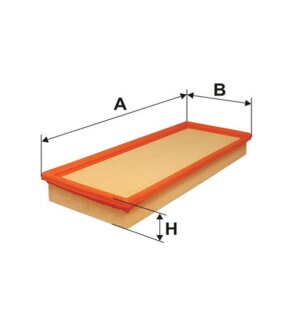 Фільтр повітря WIX FILTERS WA6161