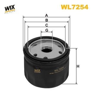 Фільтр масляний WIX FILTERS WL7254