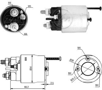 Втягуюче реле ZM ZM2496