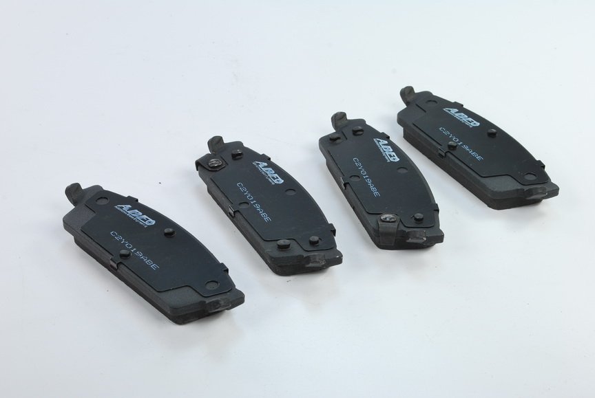 Колодки гальмівні задні ABE D1194ABE Chevrolet Tahoe, Silverado 1500, Avalanche, Suburban 1500; Cadillac Escalade; GMC Yukon XL 1500, Sierra 1500, Yukon — Гальм