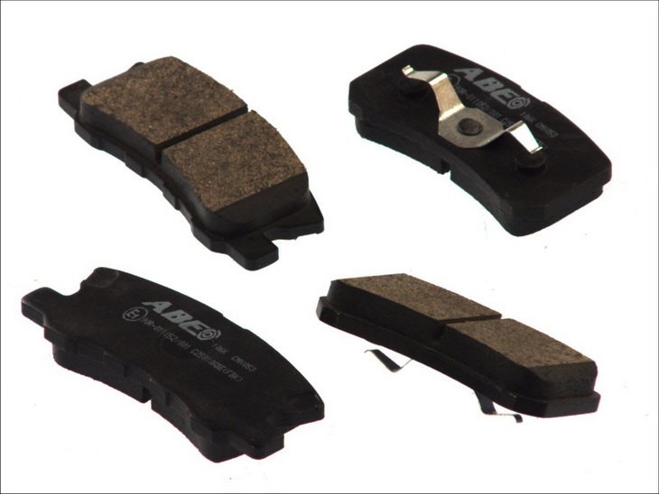 Колодки гальмівні задні, дискові ABE D868ABE Chrysler Sebring, 200; Dodge Caliber, Avenger; Jeep Compass, Patriot — Гальмівна система / Гальмівні колодки — фото